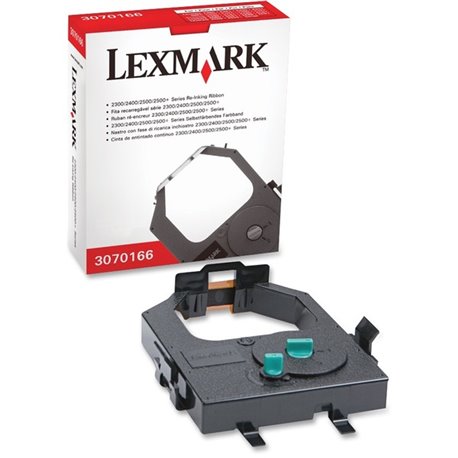 Lexmark Ribbon - Dot Matrix - Standard Yield - 4 Million Characters - Black - 1 Each