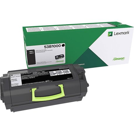 Lexmark Original Laser Toner Cartridge - Black - 1 Each - 11000 Pages