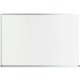 Lorell Economy Dry-erase Board - 48" (4 ft) Width x 36" (3 ft) Height - White Melamine Surface - White Aluminum Frame - Rectangl