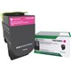 Lexmark Original Laser Toner Cartridge - Magenta - 1 Each - 2300 Pages