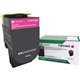 Lexmark Original High Yield Laser Toner Cartridge - Magenta - 1 Each - 3500 Pages