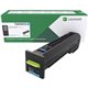 Lexmark Unison Original Toner Cartridge - Laser - Standard Yield - 8000 Pages - Cyan - 1 Each