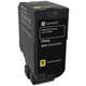 Lexmark Unison Original Toner Cartridge - Laser - Standard Yield - 3000 Pages - Yellow - 1 Each