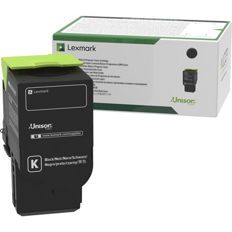 Lexmark Unison Original High Yield Laser Toner Cartridge - Black - 1 Each - 2000 Pages