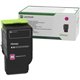 Lexmark Unison Original Standard Yield Laser Toner Cartridge - Magenta - 1 Each - 1400 Pages