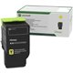 Lexmark Unison Original Standard Yield Laser Toner Cartridge - Yellow - 1 Each - 1400 Pages