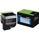 Lexmark Unison 801XK Toner Cartridge - Laser - Extra High Yield - 8000 Pages Black - Black - 1 Each