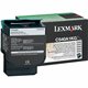 Lexmark C540A1KG Toner Cartridge - Laser - Standard Yield - 1000 Pages - Black - 1 Each