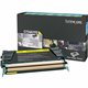 Lexmark Toner Cartridge - Laser - Standard Yield - 6000 Pages - Yellow - 1 Each