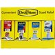 Lil' Drug Store Grab N' Go Display Medicine Dispenser - 10.8" Height x 16.5" Width x 2.3" Depth Length - Cardboard Case - 1 Each