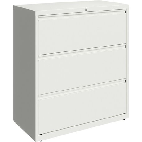 Lorell Fortress Series Lateral File - 36" x 18.6" x 40.3" - 3 x Drawer(s) for File - Letter, Legal, A4 - Lateral - Hanging Rail,