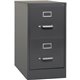 Lorell Fortress Series 26-1/2" Commercial-Grade Vertical File Cabinet - 15" x 26.5" x 28.4" - 2 x Drawer(s) for File - Letter - 
