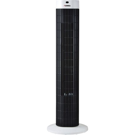 Lorell Tower Fan - 30" Diameter - 3 Speed - Sleep Mode, Breeze Mode, Oscillating, Timer - 30.2" Height x 9.5" Width x 9.5" Depth