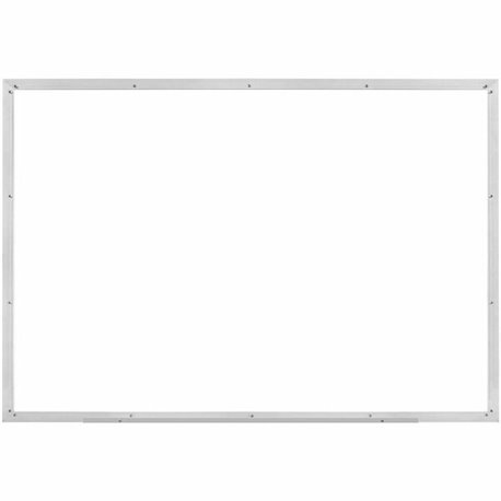 Lorell Dry-erase Board - 36" (3 ft) Width x 24" (2 ft) Height - White Styrene Surface - White Aluminum Frame - Rectangle - 1 Eac