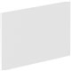 Lorell Adaptable Panel Divider - 24" Width x 2" Height x 37" Depth - Aluminum, Acrylic - Frosted - 1 Each