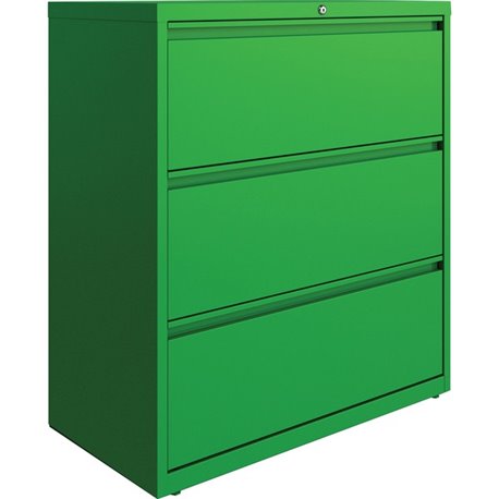 Lorell Fortress Series Lateral File - 36" x 18.8" x 40.3" - 3 x Drawer(s) for File - Letter, Legal, A4 - Lateral - Hanging Rail,