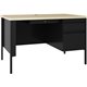 Lorell Fortress Series 48" Right-Pedestal Teachers Desk - 48" x 29.5"30" , 0.8" Modesty Panel - Single Pedestal on Right Side - 