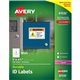 Avery TrueBlock ID Label - Waterproof - Permanent Adhesive - Rectangle - Laser - White - Film - 4 / Sheet - 50 Total Sheets - 20