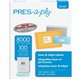 PRES-a-ply Address Label - Permanent Adhesive - Rectangle - Laser, Inkjet - White - Paper - 80 / Sheet - 100 Total Sheets - 8000
