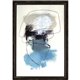 Lorell In The Middle II Framed Abstract Art - 27.50" x 39.50" Frame Size - 1 Each - Aqua