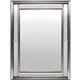 Lorell Hanging Mirror - Rectangular - Silver - 1 Each