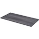 Lorell Relevance Series Charcoal Laminate Office Furniture - 60" x 30" Table Top - Straight Edge - Material: Polyvinyl Chloride 