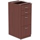 Lorell Relevance Series 4-Drawer File Cabinet - 15.5" x 23.6"40.4" - 4 x File, Box Drawer(s) - Finish: Mahogany, Laminate