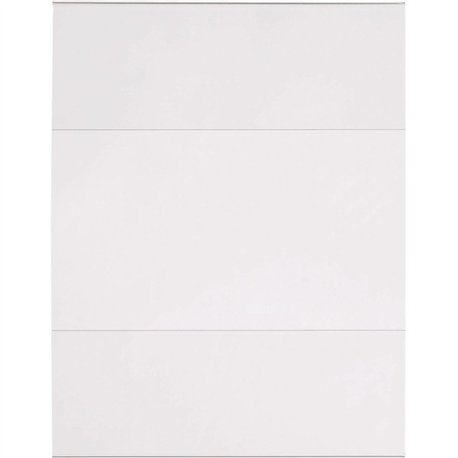 Lorell Cubicle Frame - 1 Each - 8.50" Holding Width x 11" Holding Height - Rectangular Shape - Wall Mountable - Acrylic - Wall, 