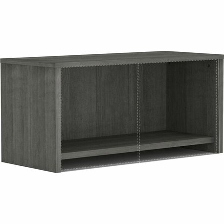 Lorell Essentials/Revelance Series Wall-Mount Hutch - 36" x 15"17" Hutch, 1" Side Panel, 0.6" Back Panel, 1" Bottom Panel, 0.7" 