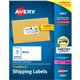 Avery Shipping Labels, Sure Feed, 2" x 4" , 2,500 Labels (5963) - 2" Width x 4" Length - Permanent Adhesive - Rectangle - Laser,