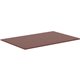 Lorell Revelance Conference Rectangular Tabletop - 71.6" x 47.3" x 1" x 1" - Material: Laminate - Finish: Mahogany