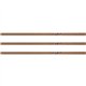Lorell Cork Strip Bulletin Bars - 18" Width - Cork Surface - Self-healing, Fade Resistant, Self-sealing - Anodized Aluminum Fram