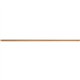 Lorell Cork Strip Bulletin Bar - 36" Width - Cork Surface - Self-healing, Fade Resistant, Self-sealing - Anodized Aluminum Frame