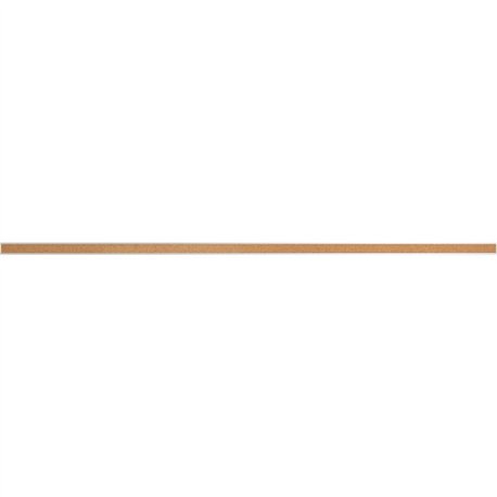 Lorell Cork Strip Bulletin Bar - 36" Width - Cork Surface - Self-healing, Fade Resistant, Self-sealing - Anodized Aluminum Frame