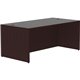 Lorell Essentials Series Rectangular Desk Shell - 72" x 36"29.5" Desk Shell, 1" Top - Finish: Espresso