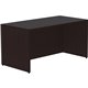 Lorell Essentials Series Rectangular Desk Shell - 60" x 30"29.5" Desk Shell, 1" Top - Finish: Espresso