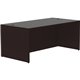 Lorell Essentials Series Rectangular Desk Shell - 48" x 30"29.5" Desk Shell, 1" Top - Finish: Espresso