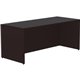 Lorell Essentials Series Rectangular Desk Shell - 72" x 30"29.5" Desk Shell, 1" - Finish: Espresso