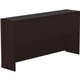 Lorell Essentials Series Stack-on Hutch - 72" x 15" x 36" Hutch - 4 Door(s) - Finish: Espresso