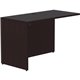 Lorell Essentials Series Return Shell - 48" x 24"29.5" Return Shell, 1" Top - Finish: Espresso