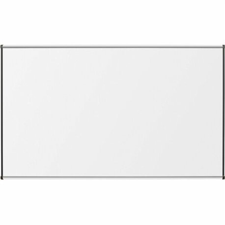 Lorell Dry-Erase Marker Board - 48" (4 ft) Width x 36" (3 ft) Height - Porcelain Enameled Steel Surface - Satin Aluminum Frame -