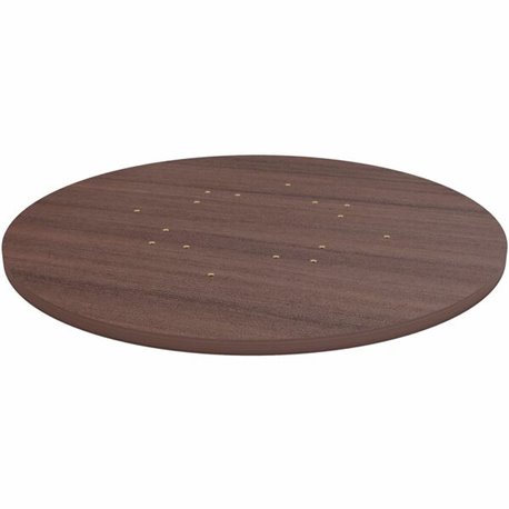 Lorell Hospitality/Conference Tabletop - 1"36" , 0.1" Edge - Band Edge - Espresso Table Top - Sturdy - For Reception Area, Confe