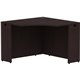 Lorell Essentials Series Corner Desk - 42" x 24"29.5" Desk, 1" Top - Finish: Espresso Laminate