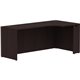 Lorell Essentials Series Right Corner Credenza - 72" x 36" x 24"29.5" Credenza, 1" Top - Finish: Espresso Laminate