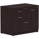 Lorell Essentials Series Box/Box/File Lateral File - 35.5" x 22"29.5" Lateral File, 1" Side Panel - 4 x File, Box Drawer(s) - Fi