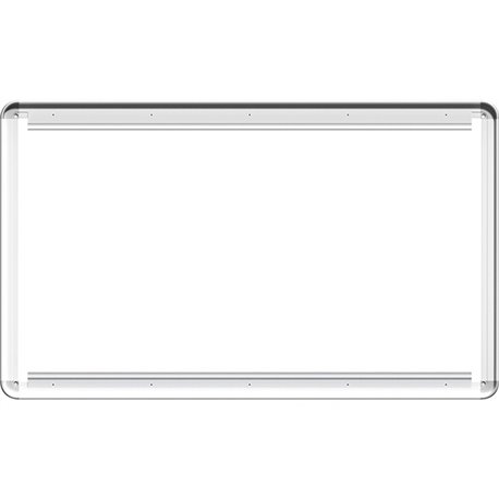 Lorell Mounting Frame for Whiteboard - Silver - 1 Each - Aluminum