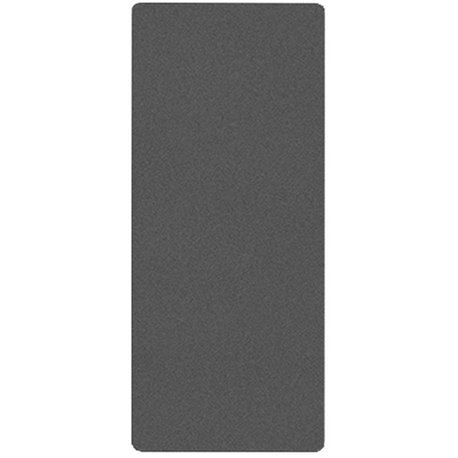 Lorell Do-it-Yourself Frameless Corkboard - 36" Height x 15" Width - Gray Cork Surface - Frameless - Gray Aluminum Frame - 1 Eac