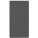 Lorell Do-it-Yourself Frameless Corkboard - 36" Height x 18" Width - Gray Cork Surface - Frameless - Aluminum Frame - 1 Each