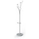 Alba Festival Coat Stand - White - ABS Plastic, Steel, Metal - 1 Each