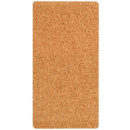 Lorell Do-it-Yourself Frameless Corkboard - 36" Height x 18" Width - Brown Cork Surface - Frameless - Aluminum Frame - 1 Each